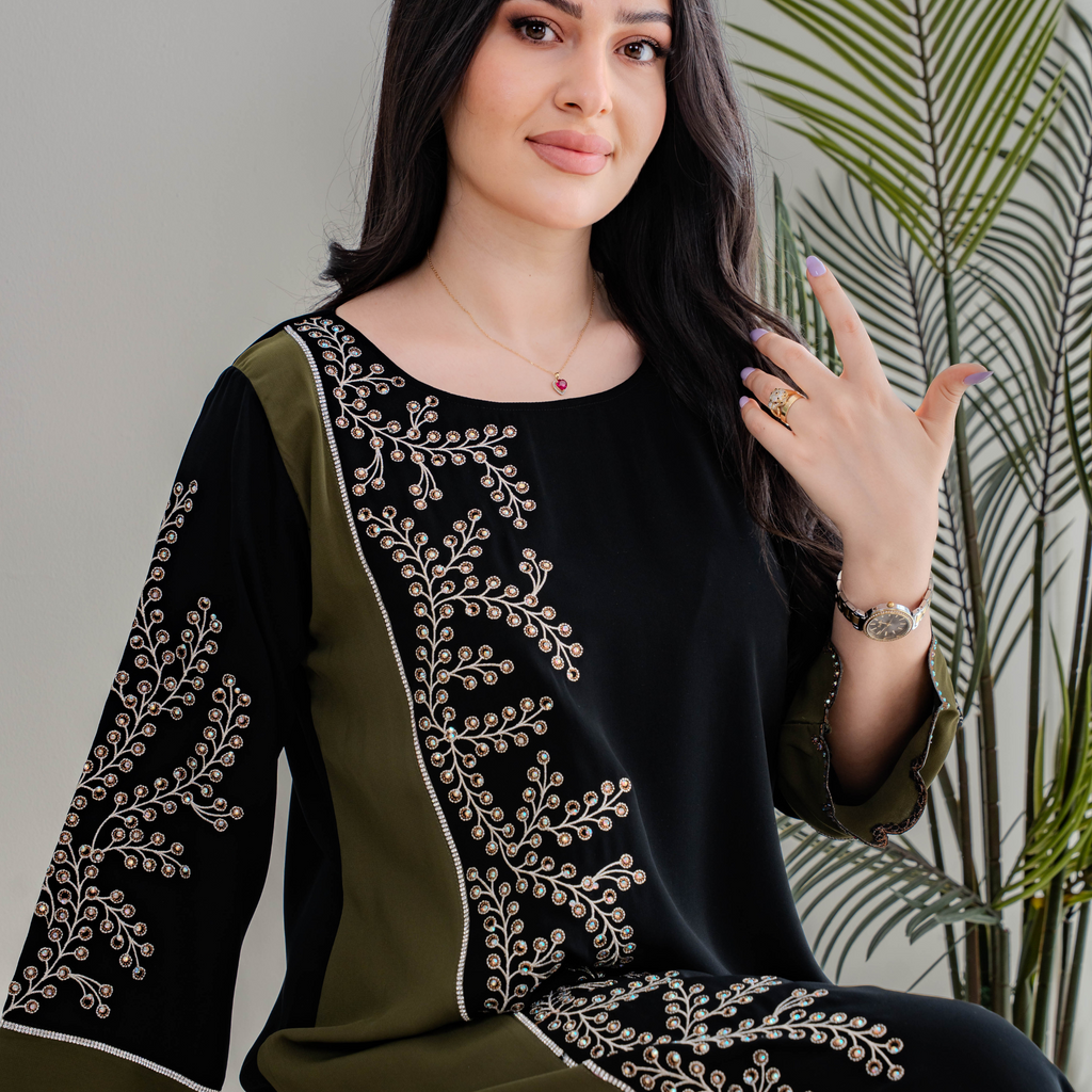 Bint Al-Bilad New Summer Collection 2025 | Stylish Jalabiyas & Kaftans - ZR-591