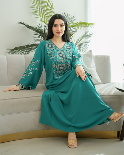 Elegant Eid Ul Fitr jalabiya with a distinctive modern design - 4480