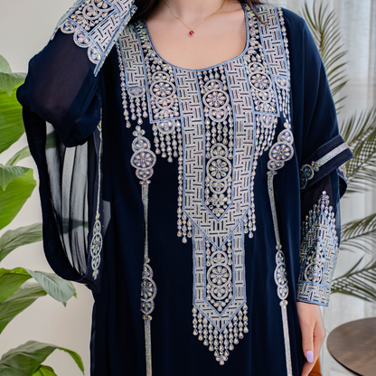 Bint Al-Bilad New Summer Collection 2025 | Stylish Jalabiyas & Kaftans - ZR-620