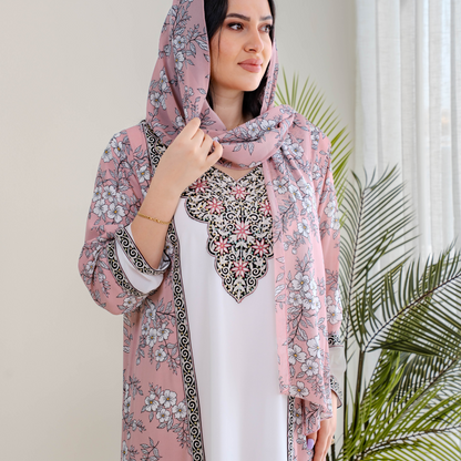 Bint Al-Bilad New Summer Collection 2025 | Stylish Jalabiyas & Kaftans - 4071