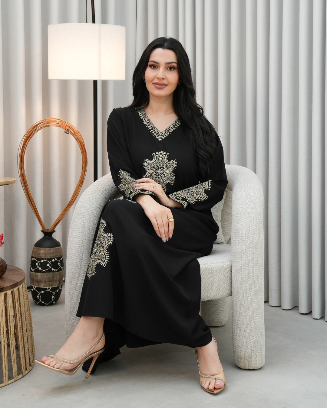 Majestic Grace Eid Jalabiya – A Modern Expression of Saudi Elegance - 4396