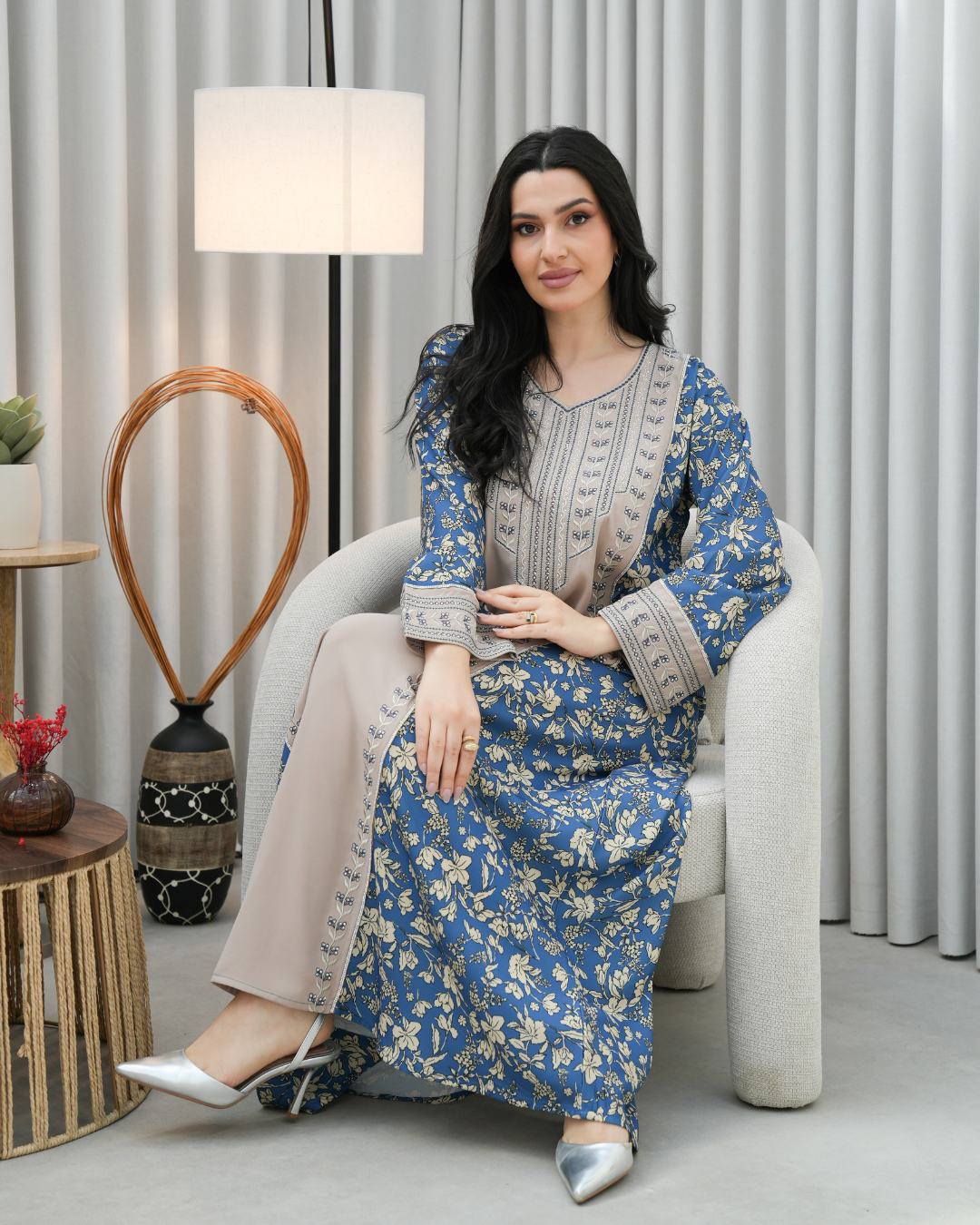 Majestic Grace Eid Jalabiya – A Modern Expression of Saudi Elegance - 4442