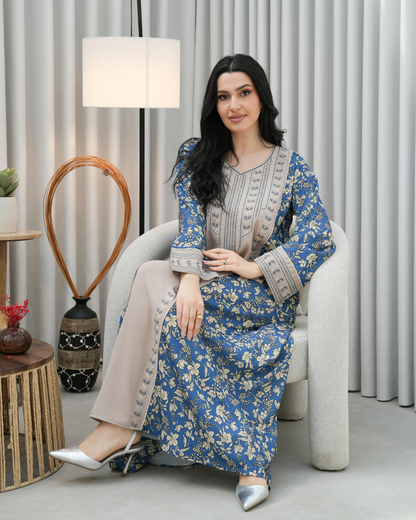 Majestic Grace Eid Jalabiya – A Modern Expression of Saudi Elegance - 4442