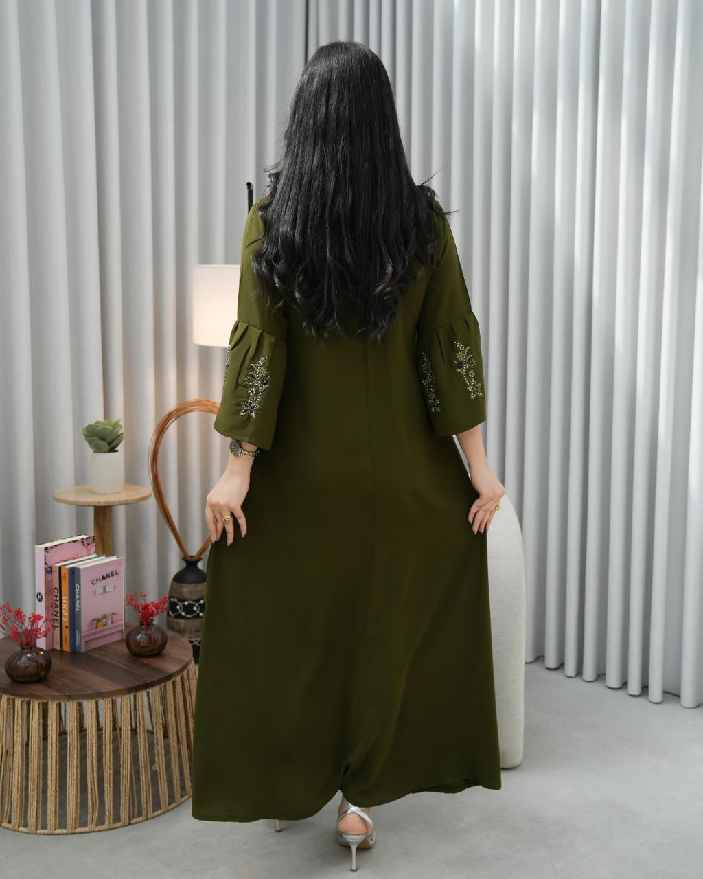 Majestic Grace Eid Jalabiya – A Modern Expression of Saudi Elegance - 4443