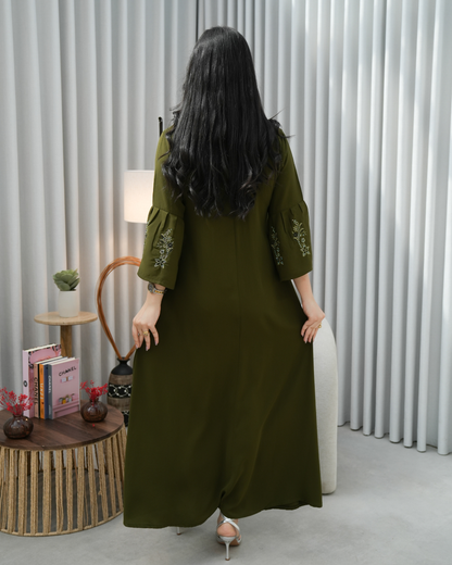 Majestic Grace Eid Jalabiya – A Modern Expression of Saudi Elegance - 4443