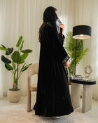 Winter Classic Abaya with Modern Cut – Timeless Modest Style By Bint Al Bilad - AB010