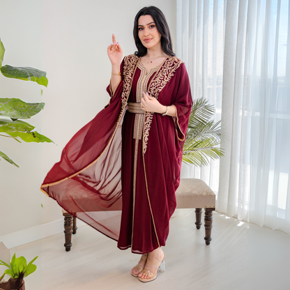 Bint Al-Bilad New Summer Collection 2025 | Stylish Jalabiyas & Kaftans - 4482