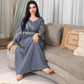 BintAlBilad Saudi Summer Jalabiya For Women New Collection Luxury Designs - ZR555