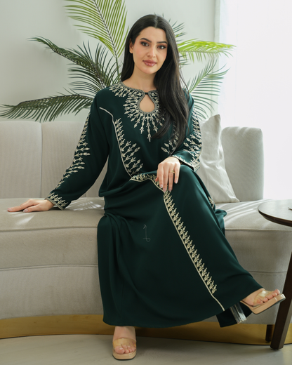 Majestic Grace Eid Jalabiya – A Modern Expression of Saudi Elegance - 4513