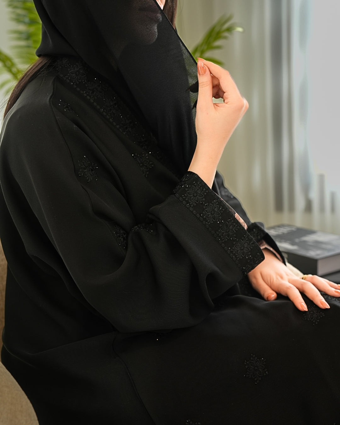 Classic Abaya with Modern Cut – Timeless Modest Style By Bint Al Bilad - AB003