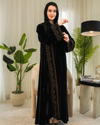Winter Classic Abaya with Modern Cut – Timeless Modest Style By Bint Al Bilad - AB011