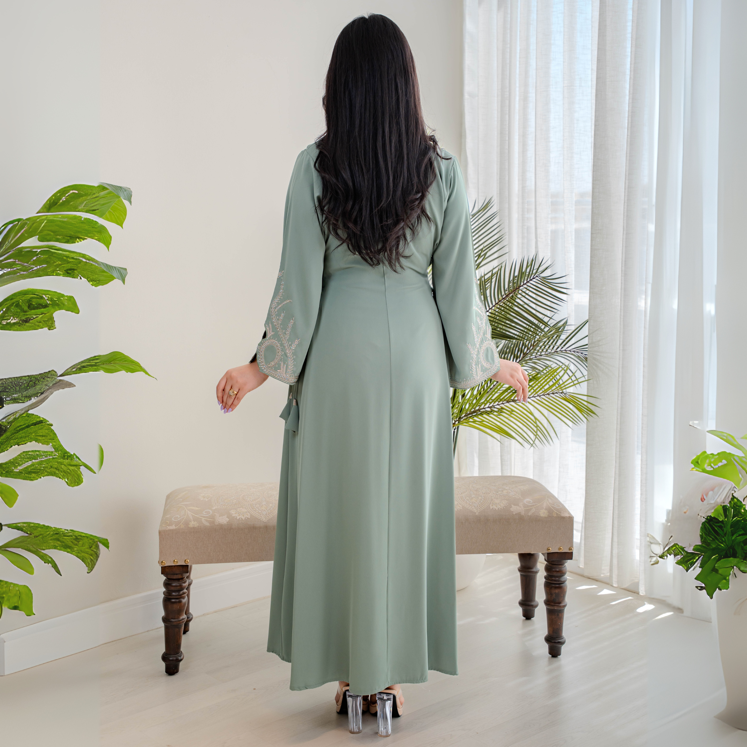 Bint Al-Bilad New Summer Collection 2025 | Stylish Jalabiyas & Kaftans - ZR-589