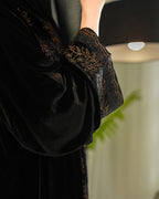 Winter Classic Abaya with Modern Cut – Timeless Modest Style By Bint Al Bilad - AB011