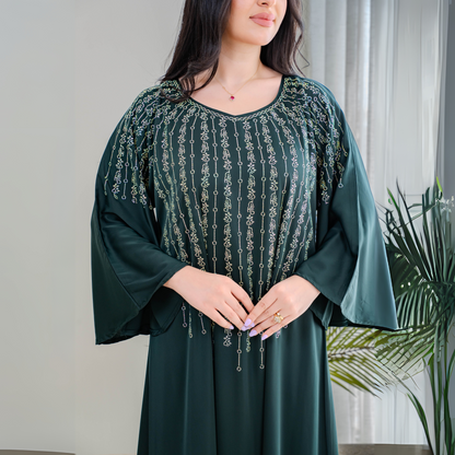 Bint Al-Bilad New Summer Collection 2025 | Stylish Jalabiyas & Kaftans - 4500