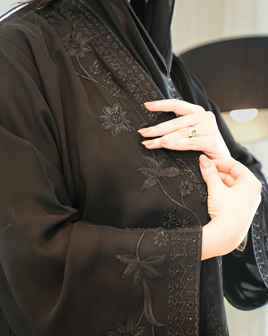 Classic Abaya with Modern Cut – Timeless Modest Style By Bint Al Bilad - AB002