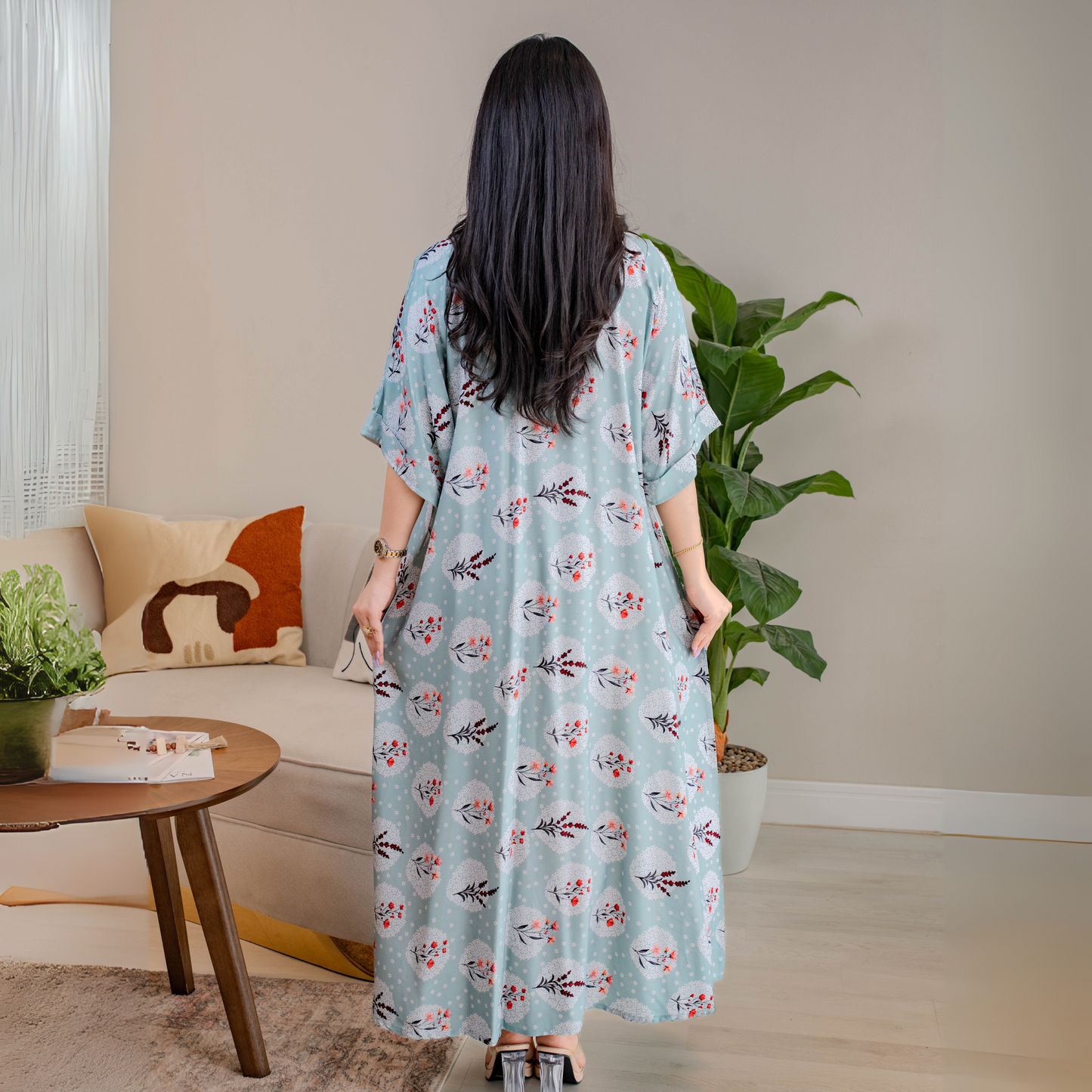 Bint Al-Bilad New Summer Collection 2025 | Stylish Jalabiyas & Kaftans - 4495