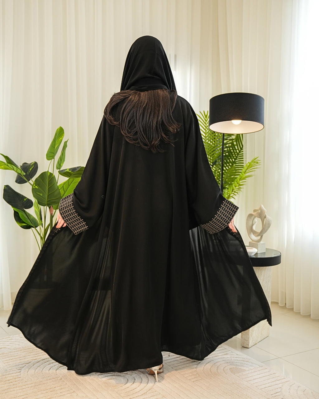 Classic Abaya with Modern Cut – Timeless Modest Style By Bint Al Bilad - AB001