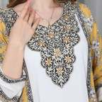 BintAlBilad Saudi Summer Jalabiya For Women New Collection Luxury Designs - 4071