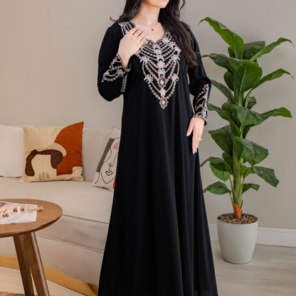Bint Al-Bilad New Summer Collection 2025 | Stylish Jalabiyas & Kaftans - ZR613