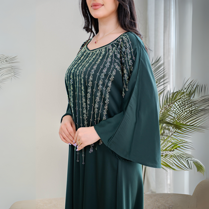Bint Al-Bilad New Summer Collection 2025 | Stylish Jalabiyas & Kaftans - 4500