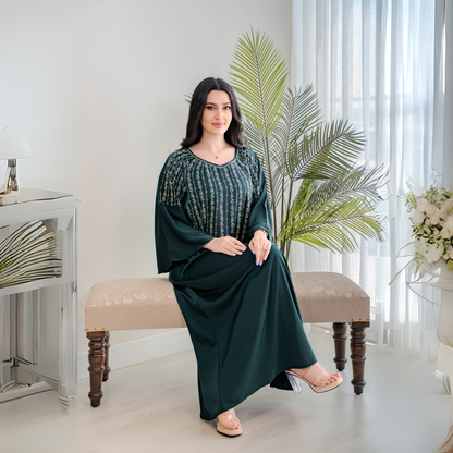Bint Al-Bilad New Summer Collection 2025 | Stylish Jalabiyas & Kaftans - 4500