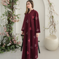 Elegant winter jalabiya with a distinctive modern design - 4622