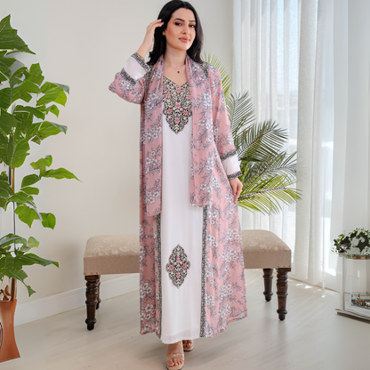 Bint Al-Bilad New Summer Collection 2025 | Stylish Jalabiyas & Kaftans - 4071