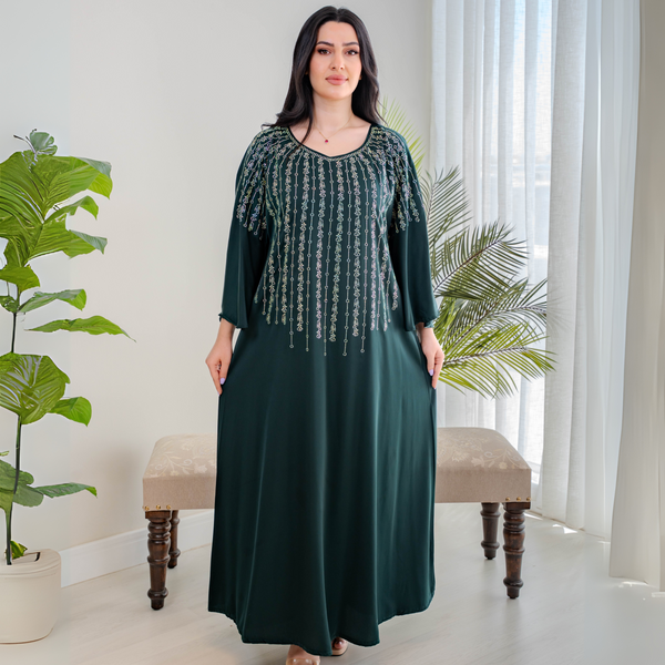 Bint Al-Bilad New Summer Collection 2025 | Stylish Jalabiyas & Kaftans - 4500