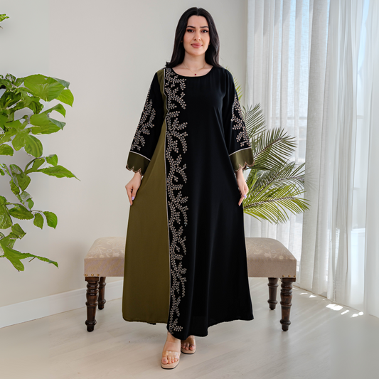 Bint Al-Bilad New Summer Collection 2025 | Stylish Jalabiyas & Kaftans - ZR-591