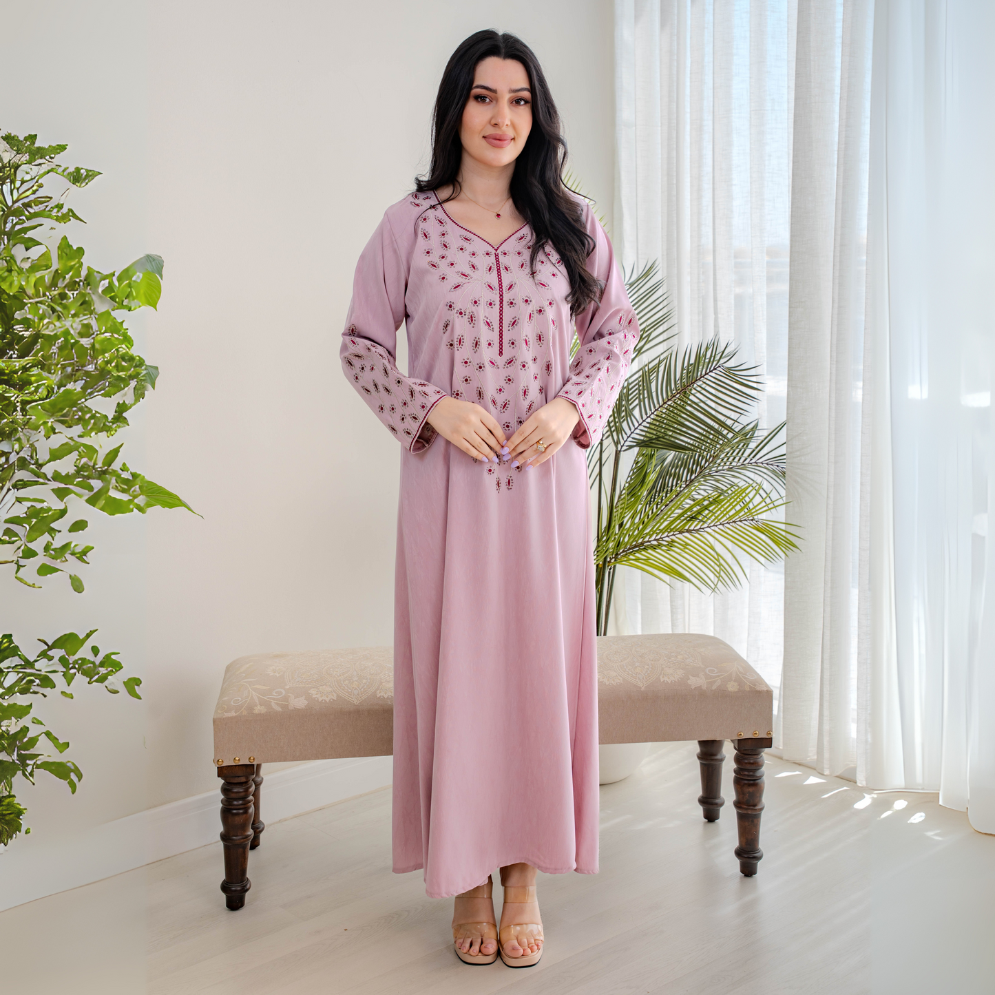 Bint Al-Bilad New Summer Collection 2025 | Stylish Jalabiyas & Kaftans - ZR-604