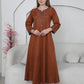 BintAlBilad Saudi Winter Jalabiya For Women Premium Collection Luxury Designs - ZR480